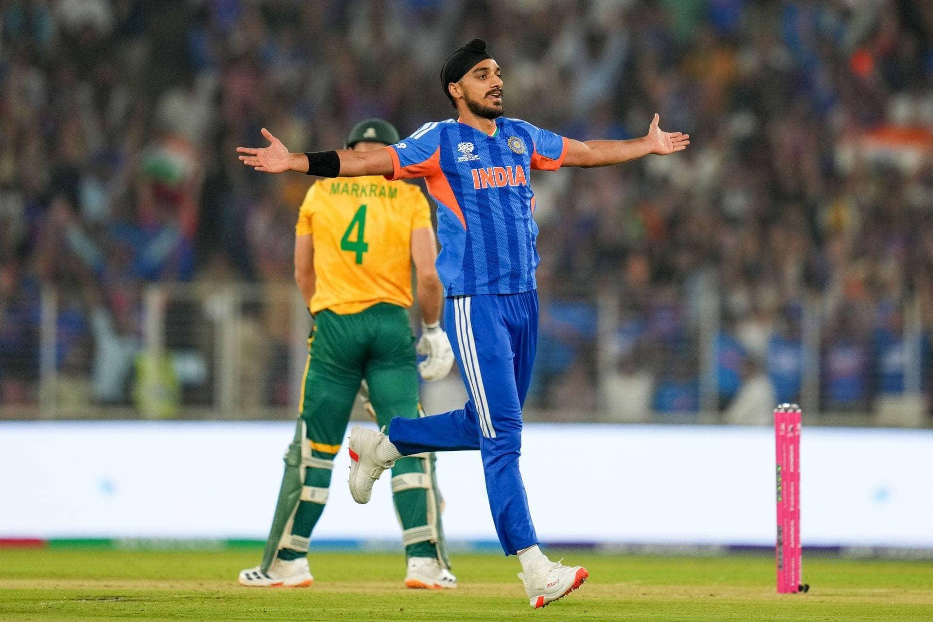 Arshdeep's Enchantment: Markram Dismissed in T20 Magic