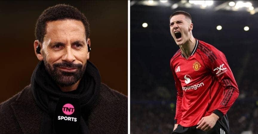 Rio Ferdinand's Joyous Spell for Sesko's Winning Goal