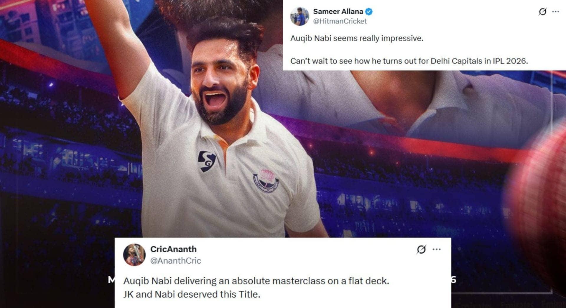 Auqib Nabi Dismantles Karnataka Like a True Champion