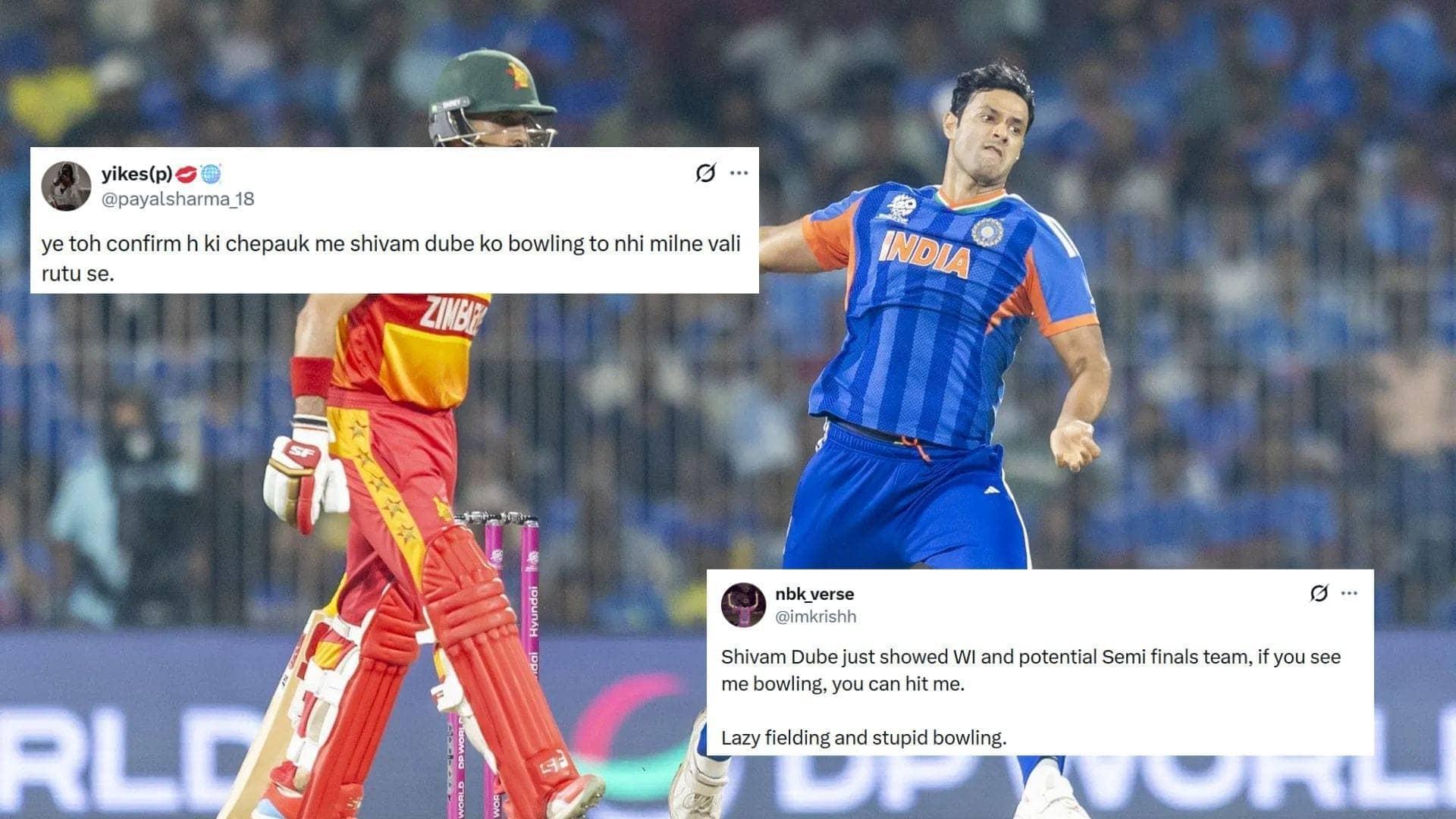 Shivam Dube's Bowling: A Marathon of Misery in T20 World Cup