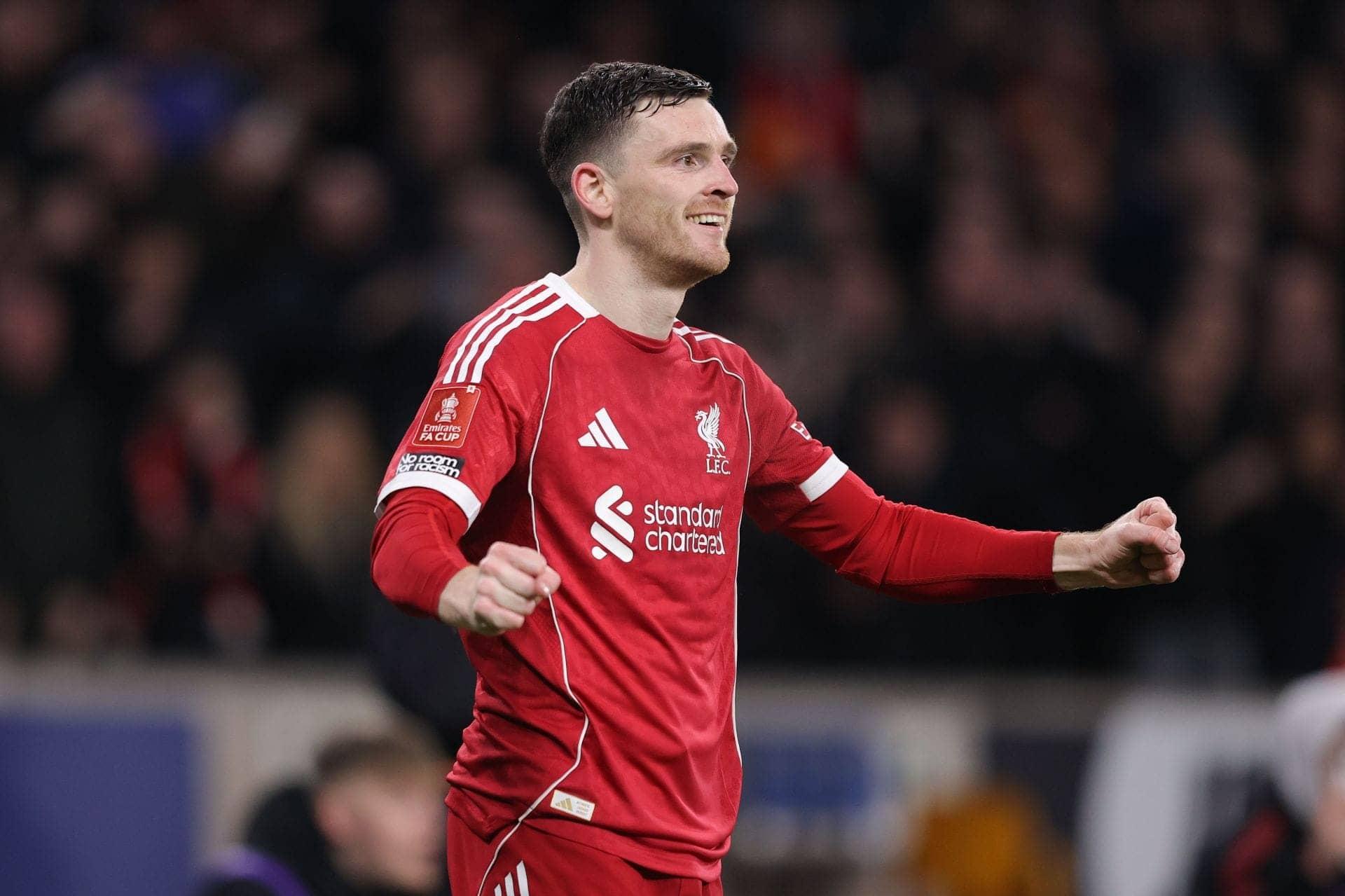 Andy Robertson: No Proof Needed in Liverpool Colors, G