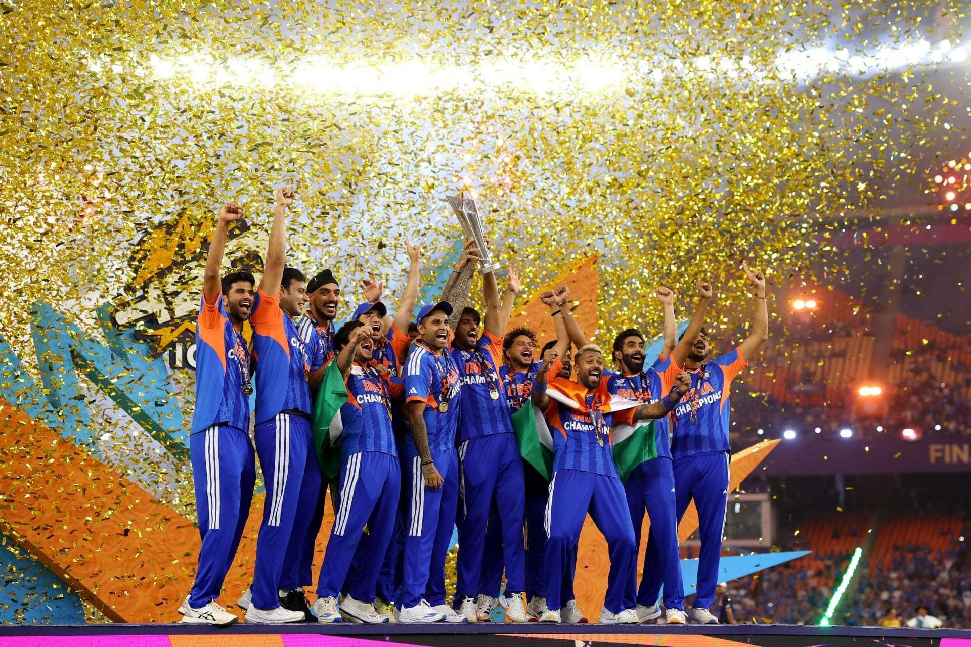 India shines bright, wins T20 World Cup 2026! Watch!