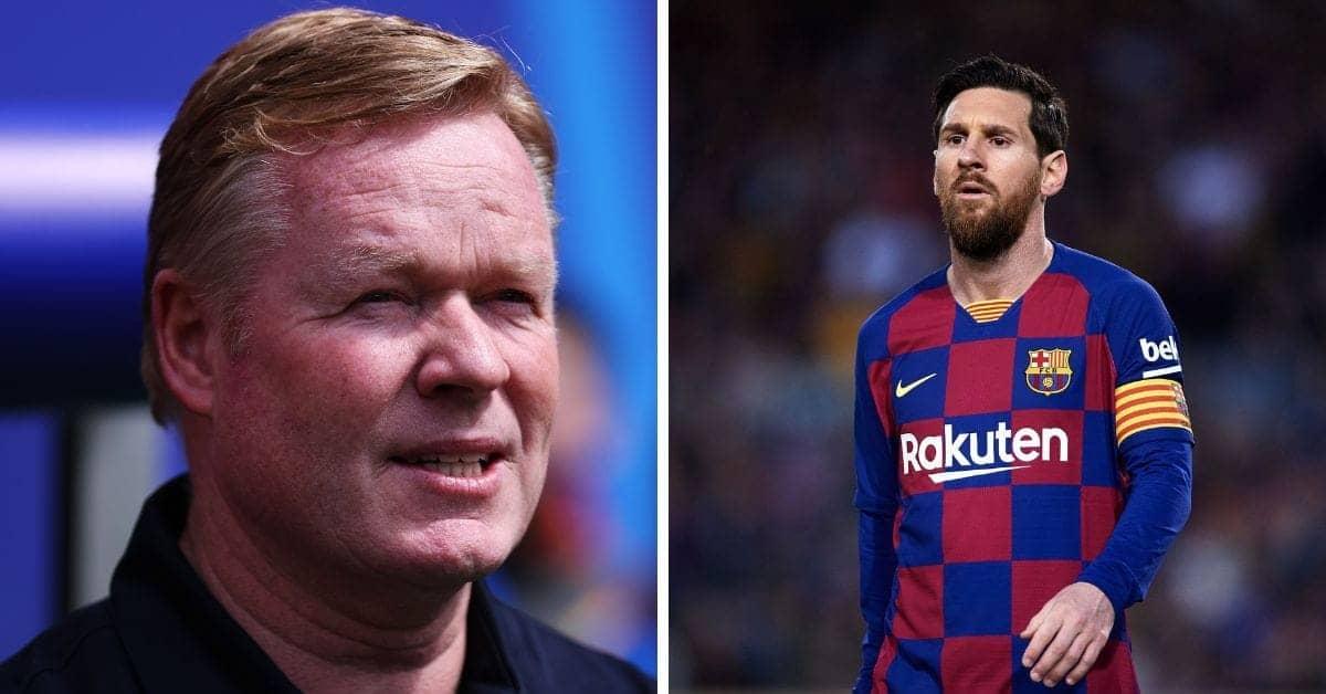 Messi sirf unhe pass karta hai jo usse pasand hain, Koeman ka gyaan