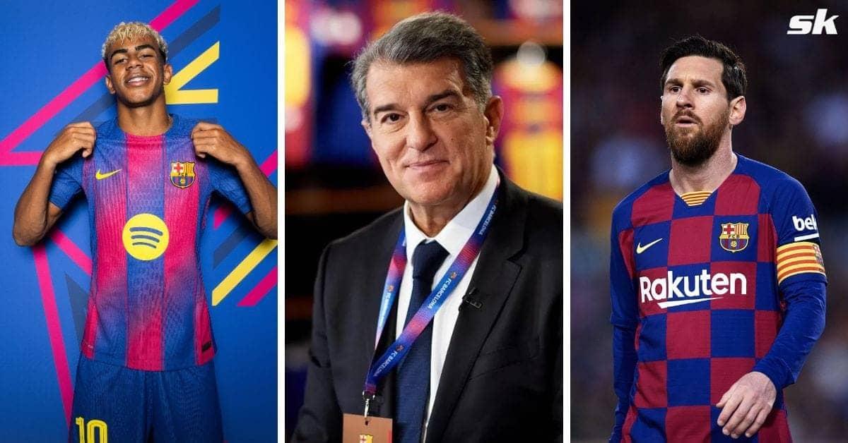 Joan Laporta ka zabardast debate: Messi ya Lamine Yamal?