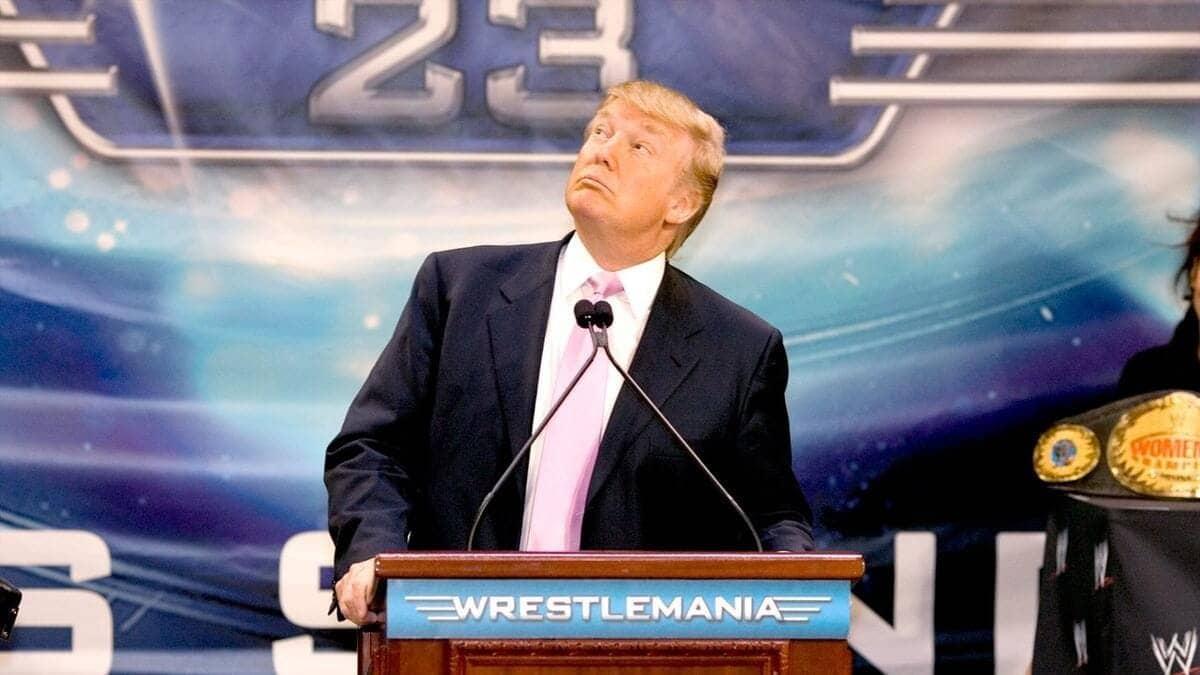 Trump Struts Out to Undertaker's Theme Like a Champ