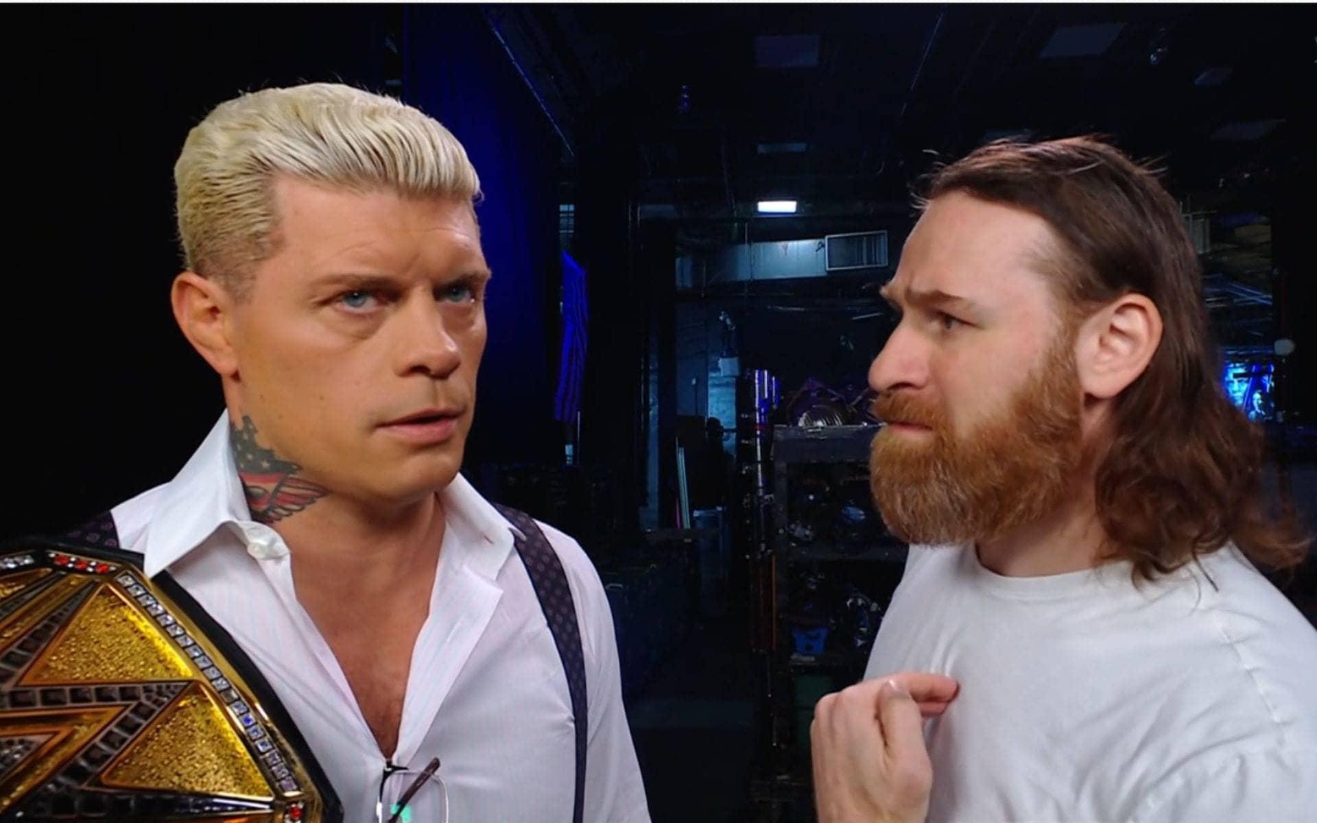 Sami Zayn aur Cody Rhodes ke beech naya feud shuru hua SmackDown pe