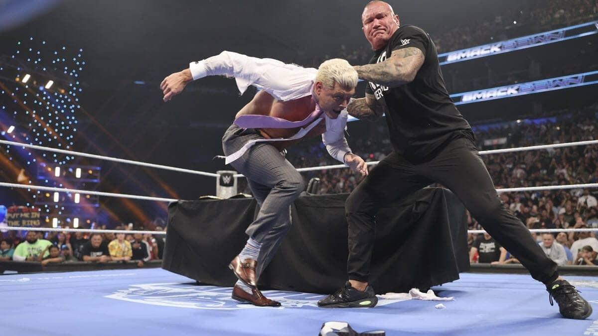 Cody Rhodes Left Bloodied by Randy Orton on SmackDown