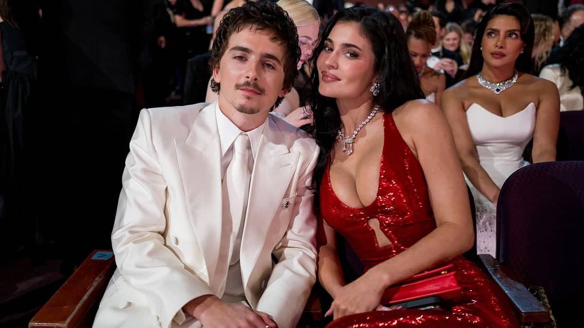 Kylie Jenner Dazzles in Red Gown at 2026 Oscars Show