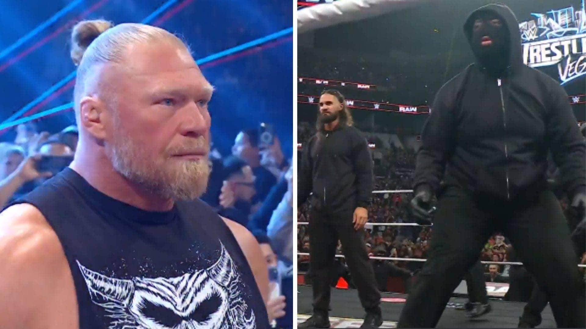Masked Wrestler Unmasked After Lesnar's Epic RAW Rampage