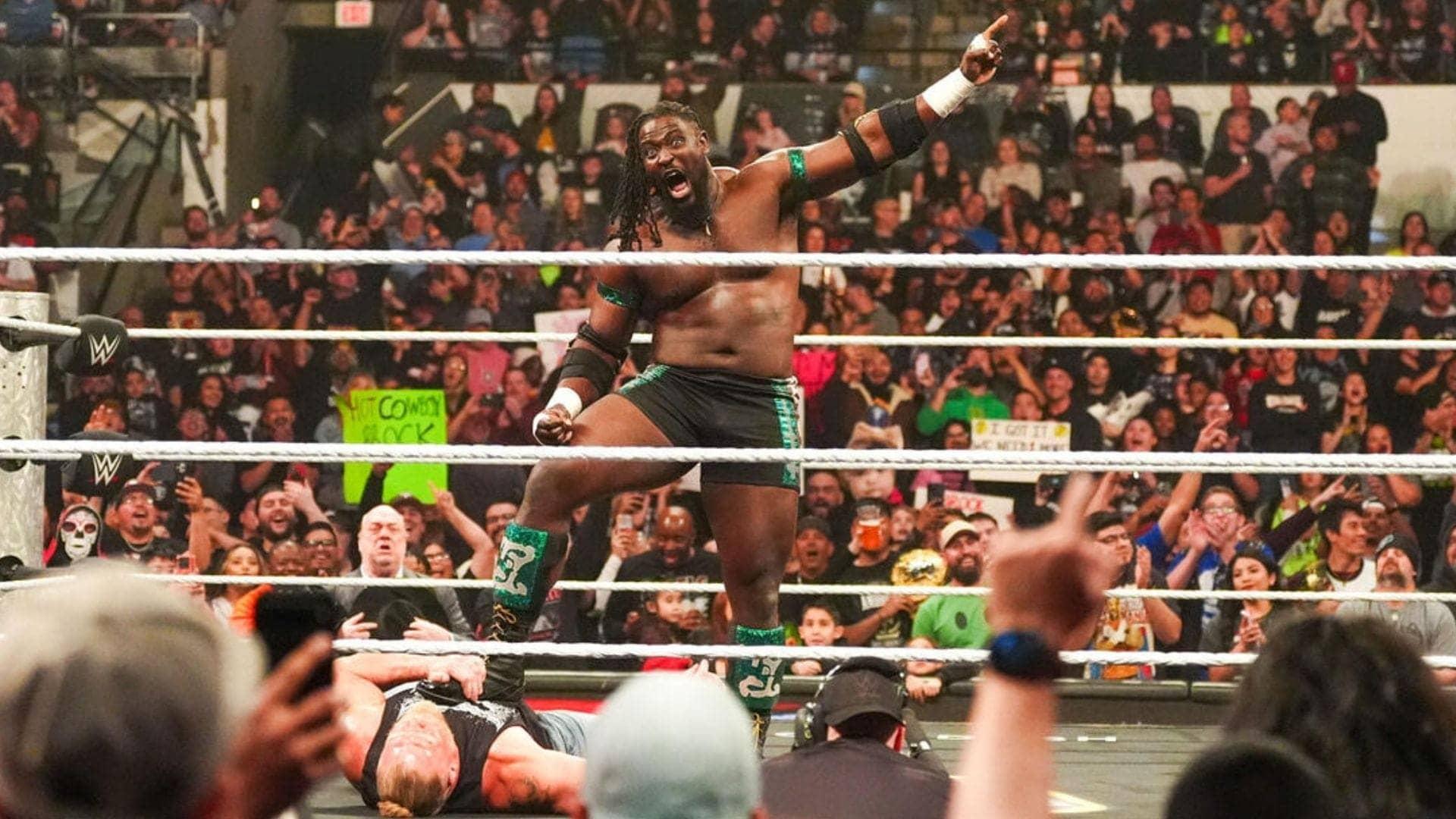 Oba Femi's Huge WWE Championship Claim After Lesnar Clash