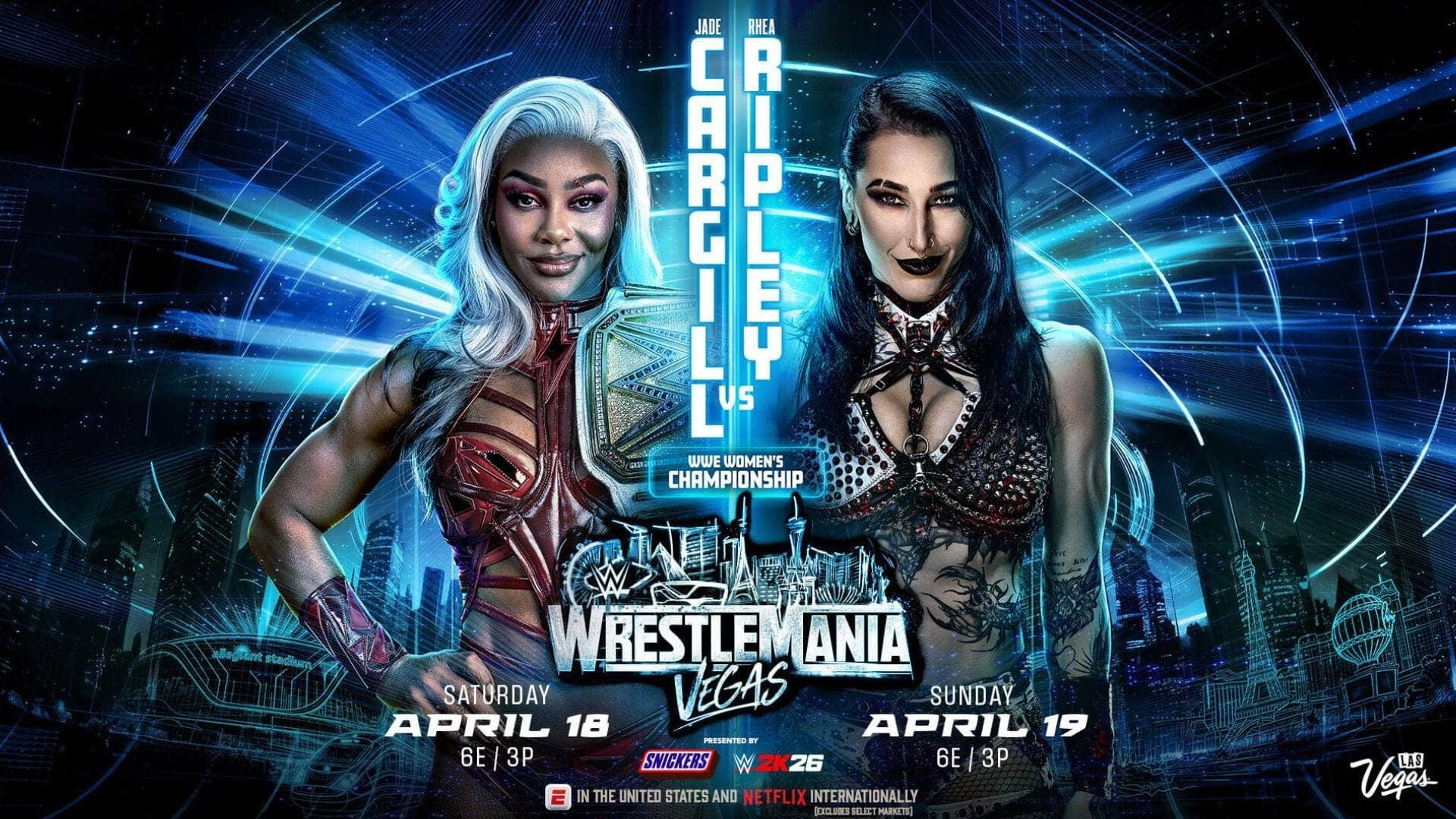 WrestleMania 42: Rhea Ripley vs. Jade Cargill Showdown