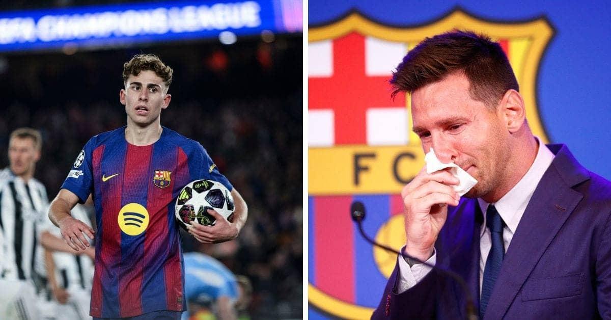 Fermin Lopez pays tribute to Messi in Barcelona's epic win