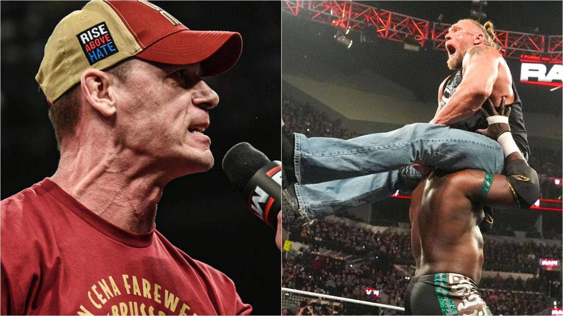 John Cena Raves About Brock Lesnar's WrestleMania Showdown