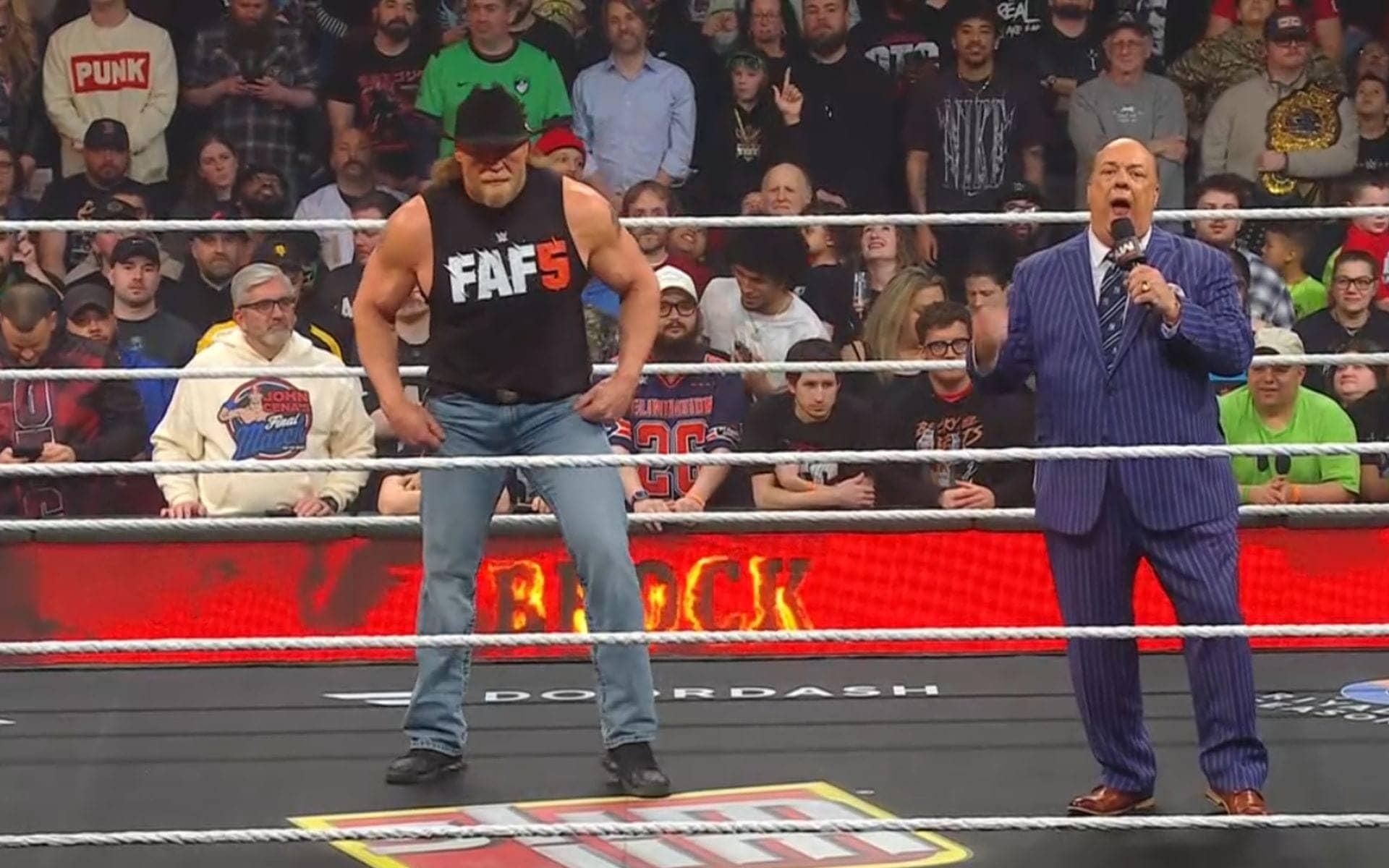 Brock Lesnar Might Steal the Spotlight at WrestleMania 42, G