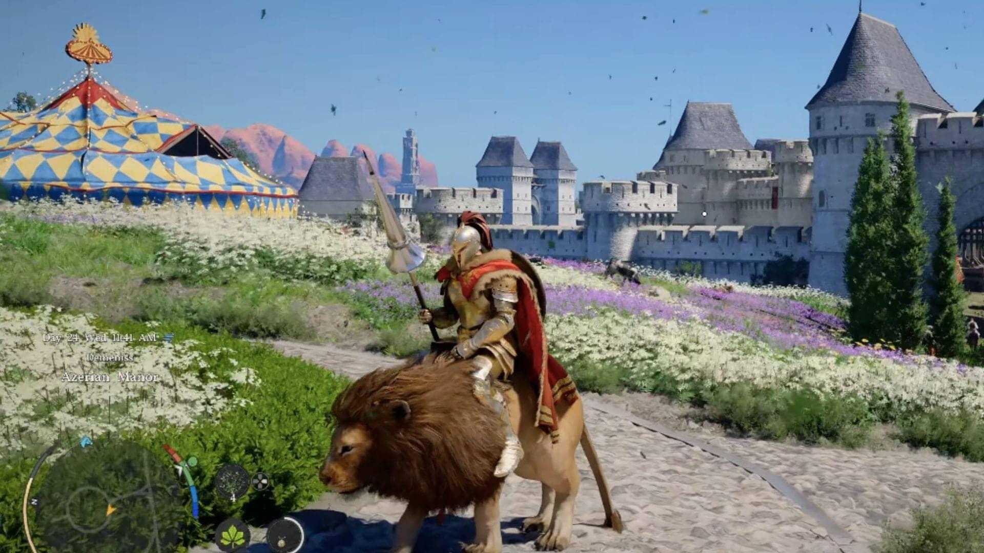 Unleash the Beast: Ride a Lion in Crimson Desert Now!