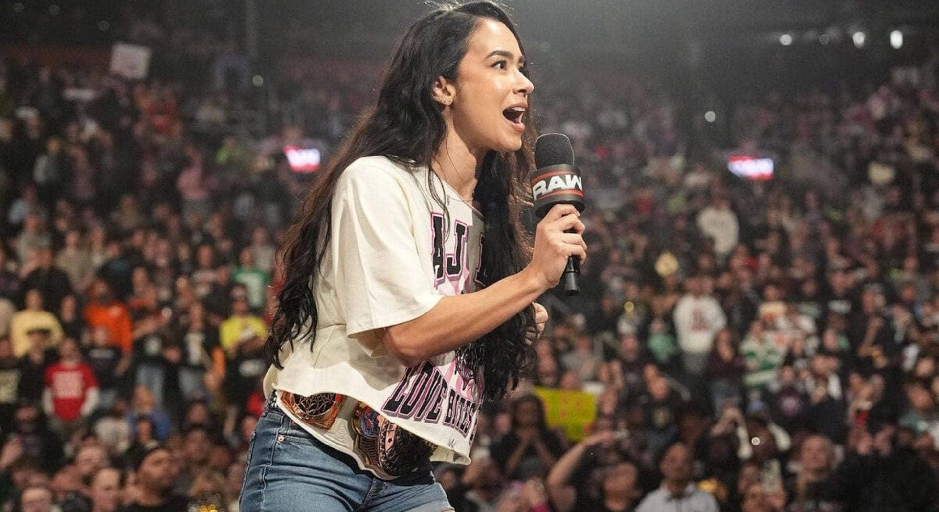 AJ Lee's Fiery Thanks to AEW Star for Training Space