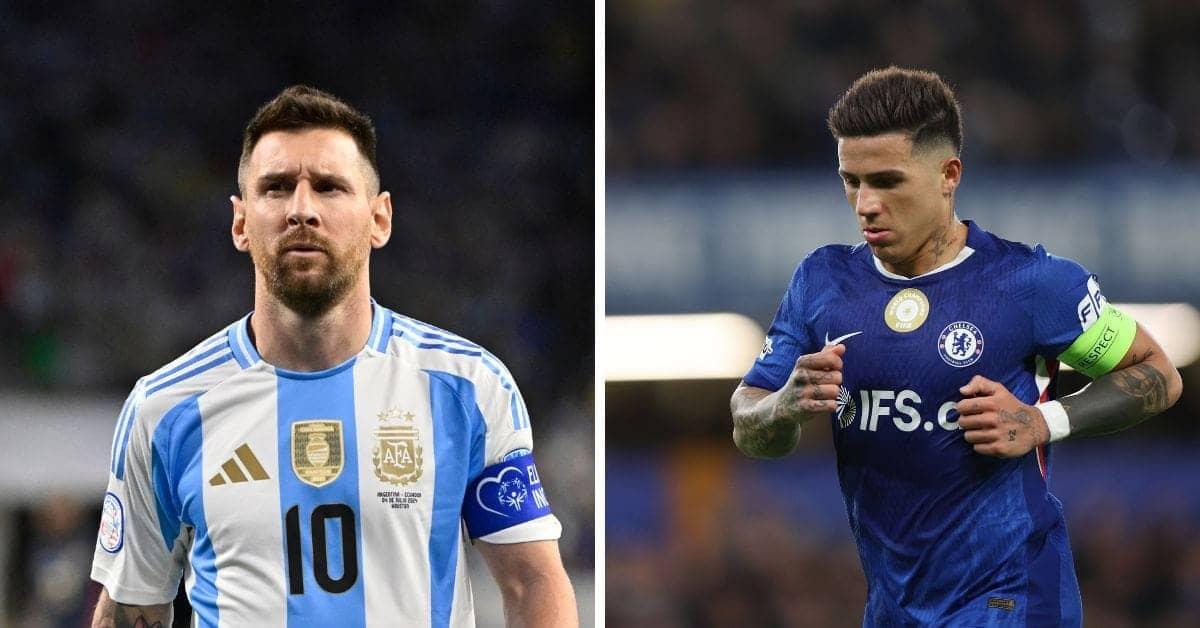 Enzo Fernandez wonders when Messi will retire, says enjoy!