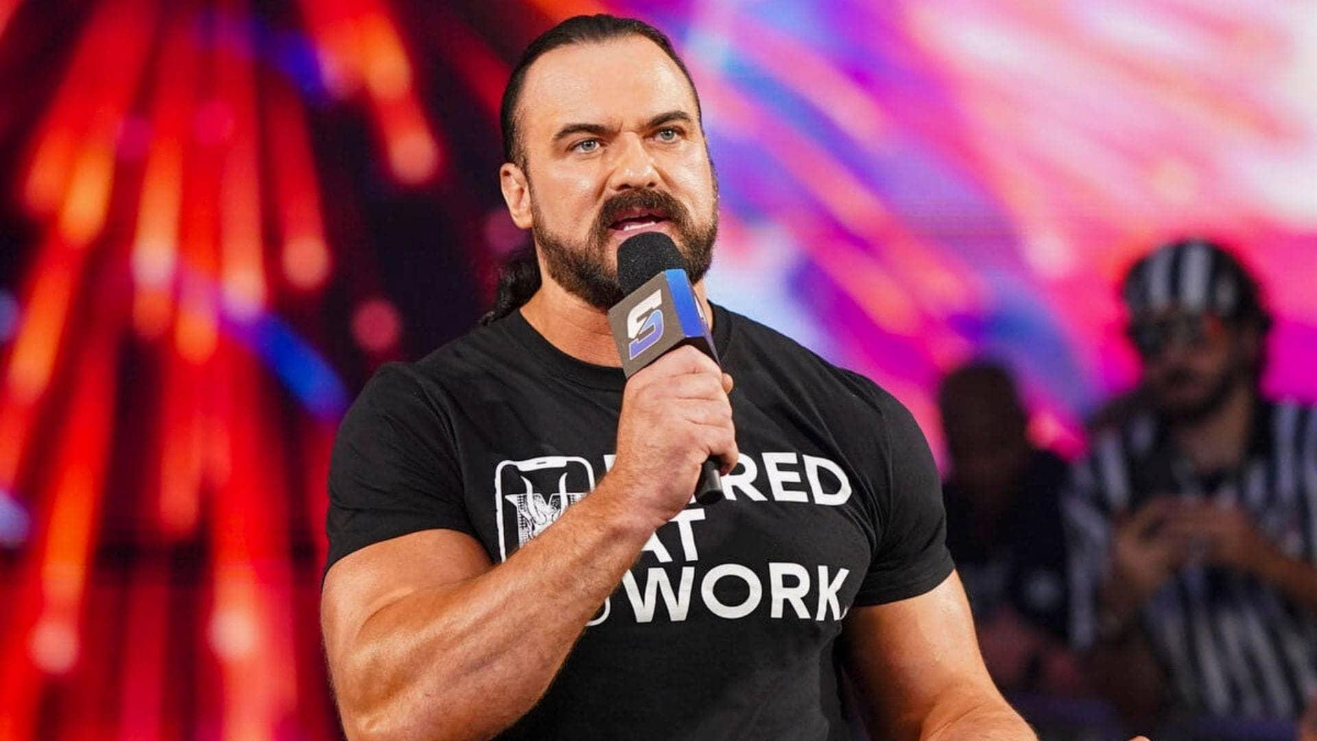 Drew McIntyre Prepares for WWE SmackDown After Wild Brawl
