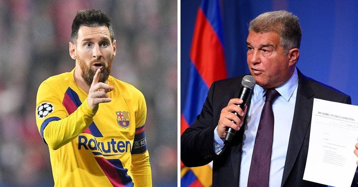 Laporta Says Letting Messi Go Was a Brilliant Move