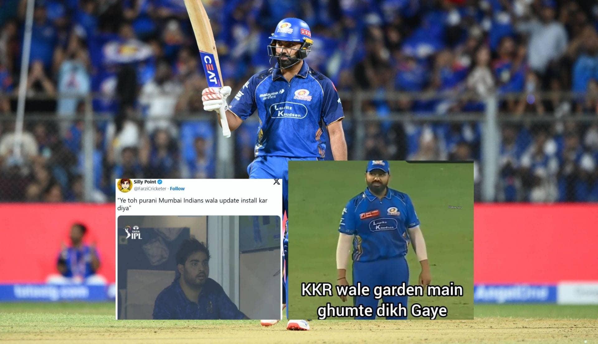Kohli-Rohit ki nakal ka jadoo: MI ne KKR ko chhoda piche