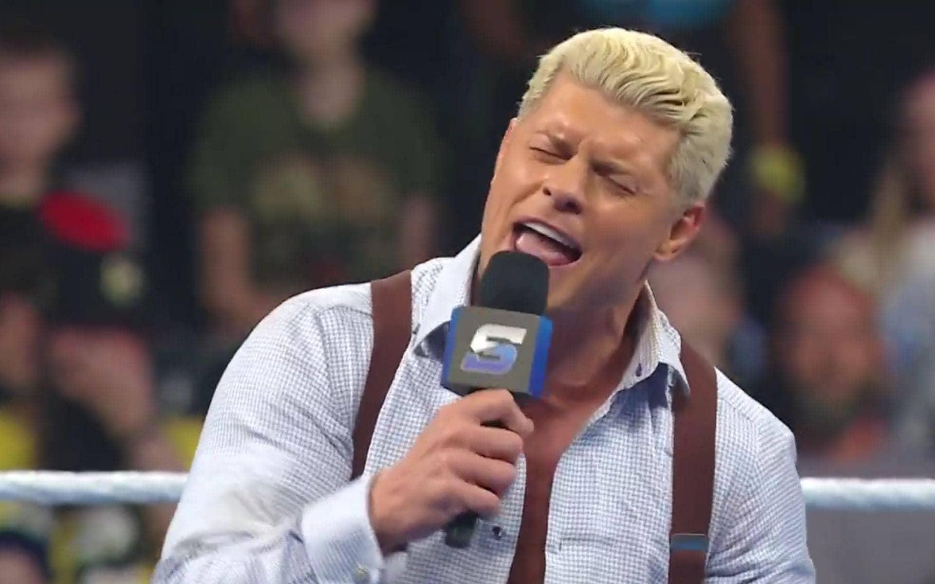 Cody Rhodes ne SmackDown par Kit Wilson ko maara
