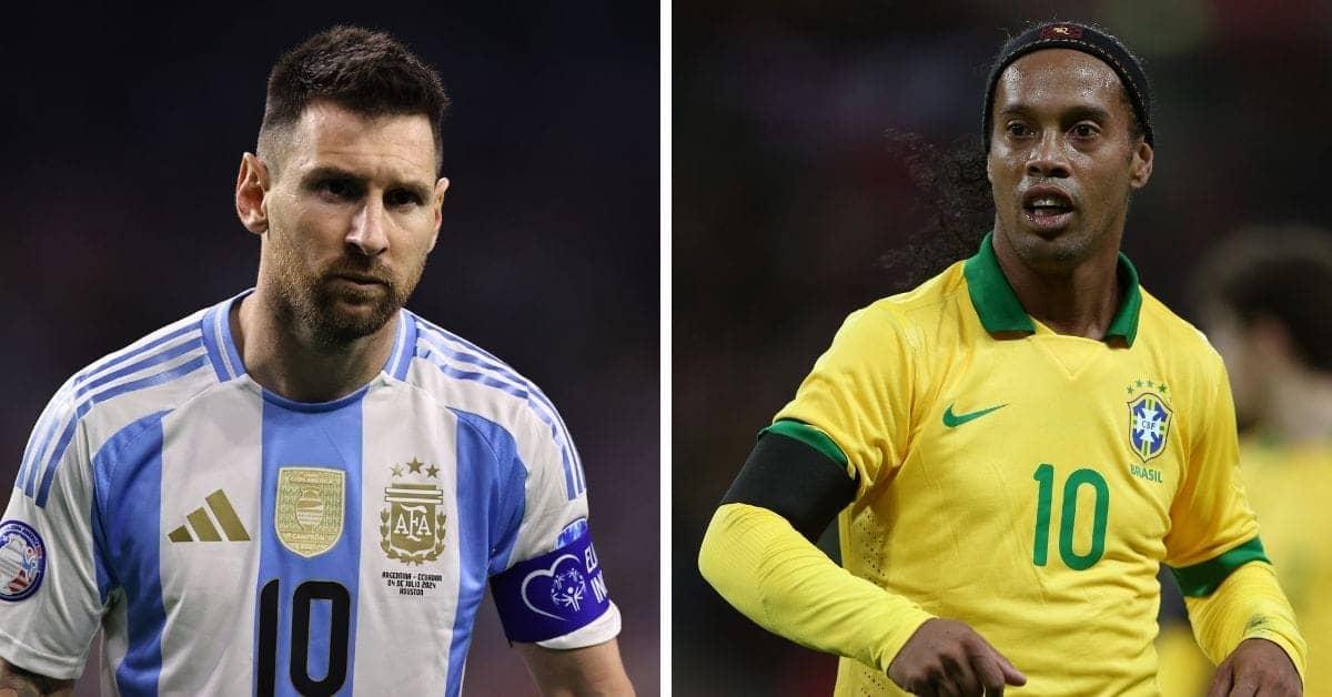 Ronaldinho backs Messi for 2026 World Cup magic