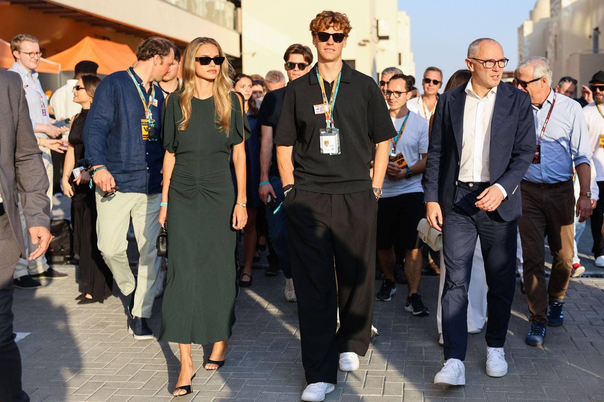 WATCH: Jannik Sinner & model girlfriend Laila Hasanovic spotted in rare appearance together at Monte Carlo