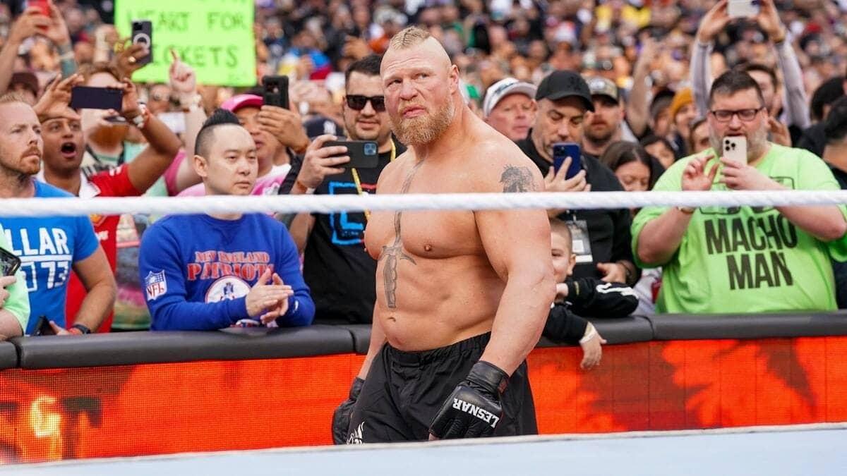 Brock Lesnar's Electrifying WWE RAW Showdown with Oba Femi
