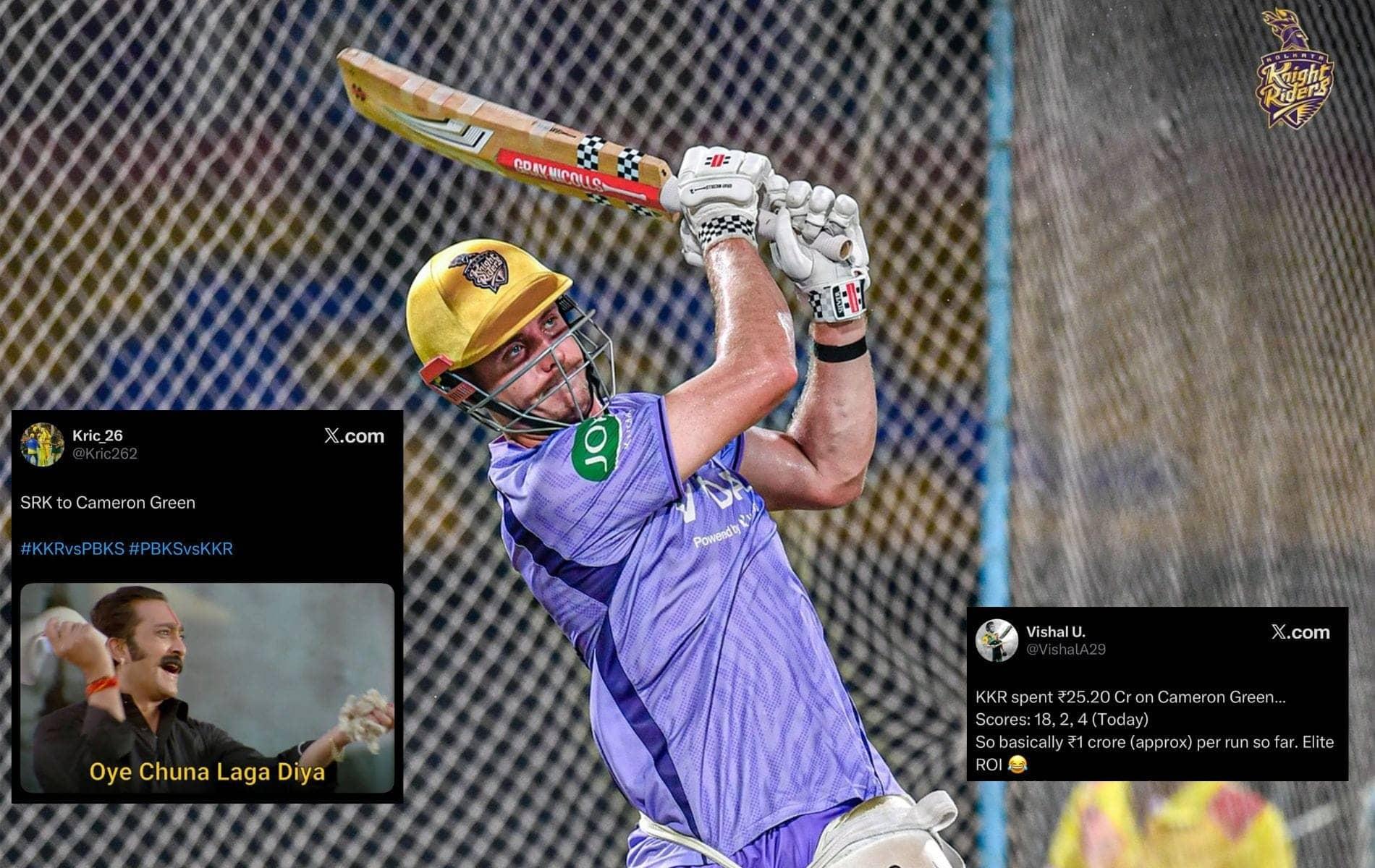 Cameron Green’s ₹1.05 crore disaster: KKR fans go wild!