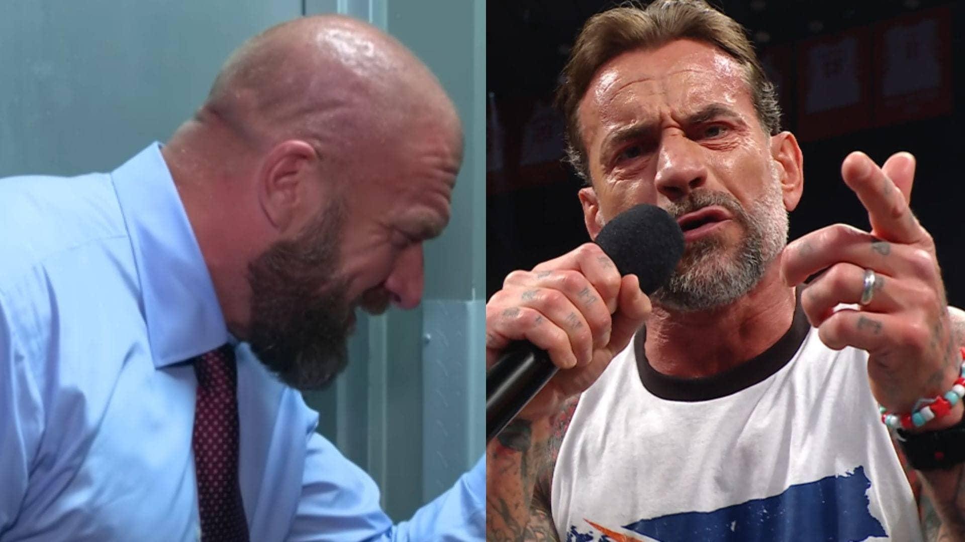 Triple H Ignites Backstage Drama with CM Punk's WWE RAW Promo