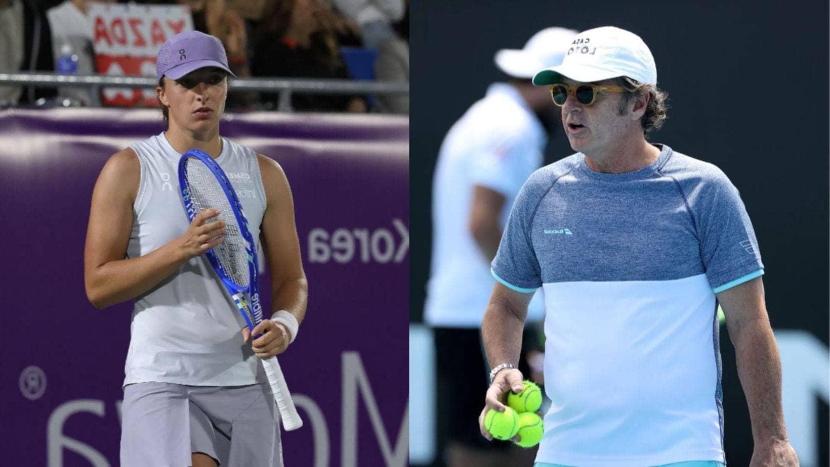 Iga Swiatek's Coach Sparks Magical Uproar in Tennis Realm