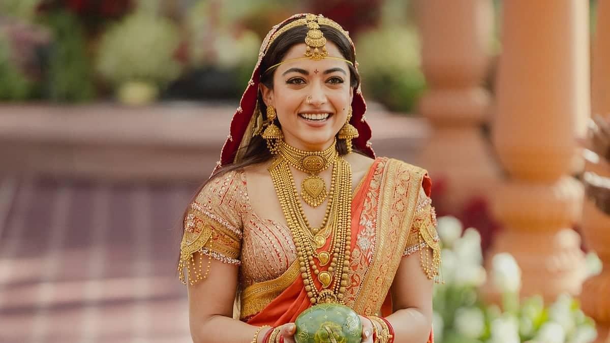 Rashmika's 90-Minute Bridal Glow: Simple and Stunning Vibes