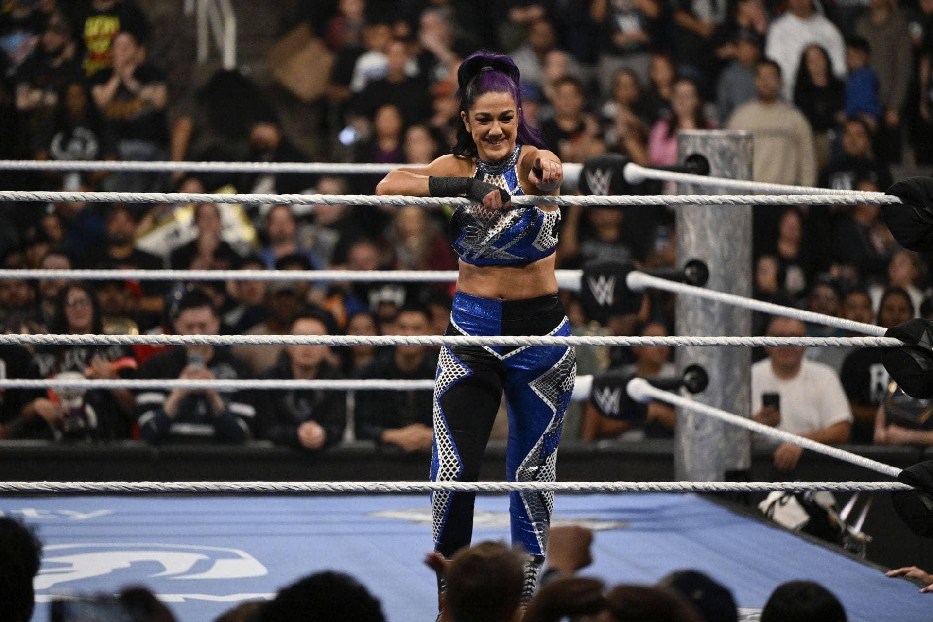 Bayley gears up for WWE WrestleMania 42 with a pep talk