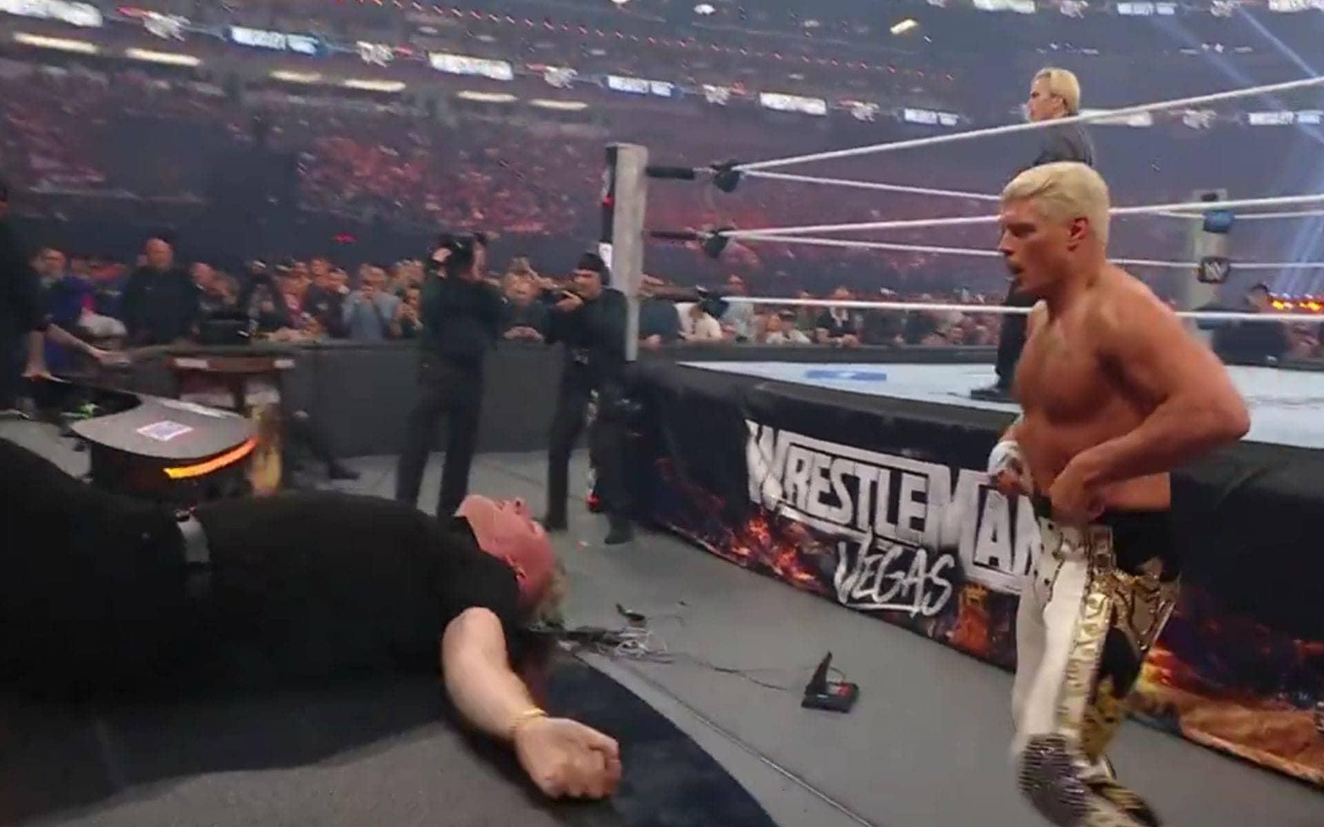 Jelly Roll swoops in to save Cody Rhodes from McAfee chaos