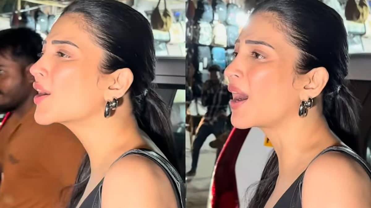 Shruti Haasan Snaps at Paparazzo for Calling Her 'Mumma'