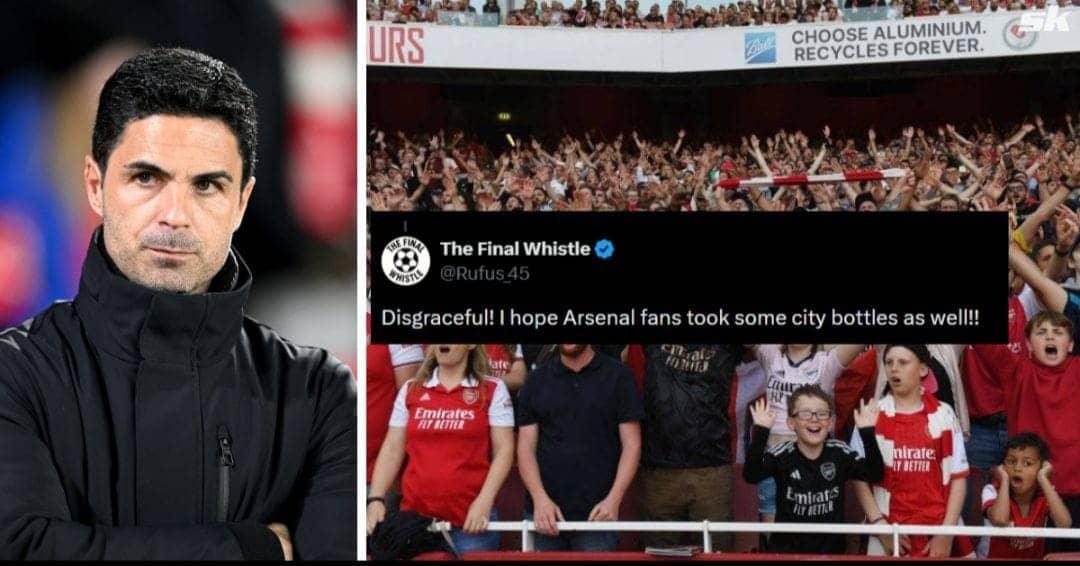 Gunners Seethe: City Fans Sell Bottles Ahead of Epic Clash!