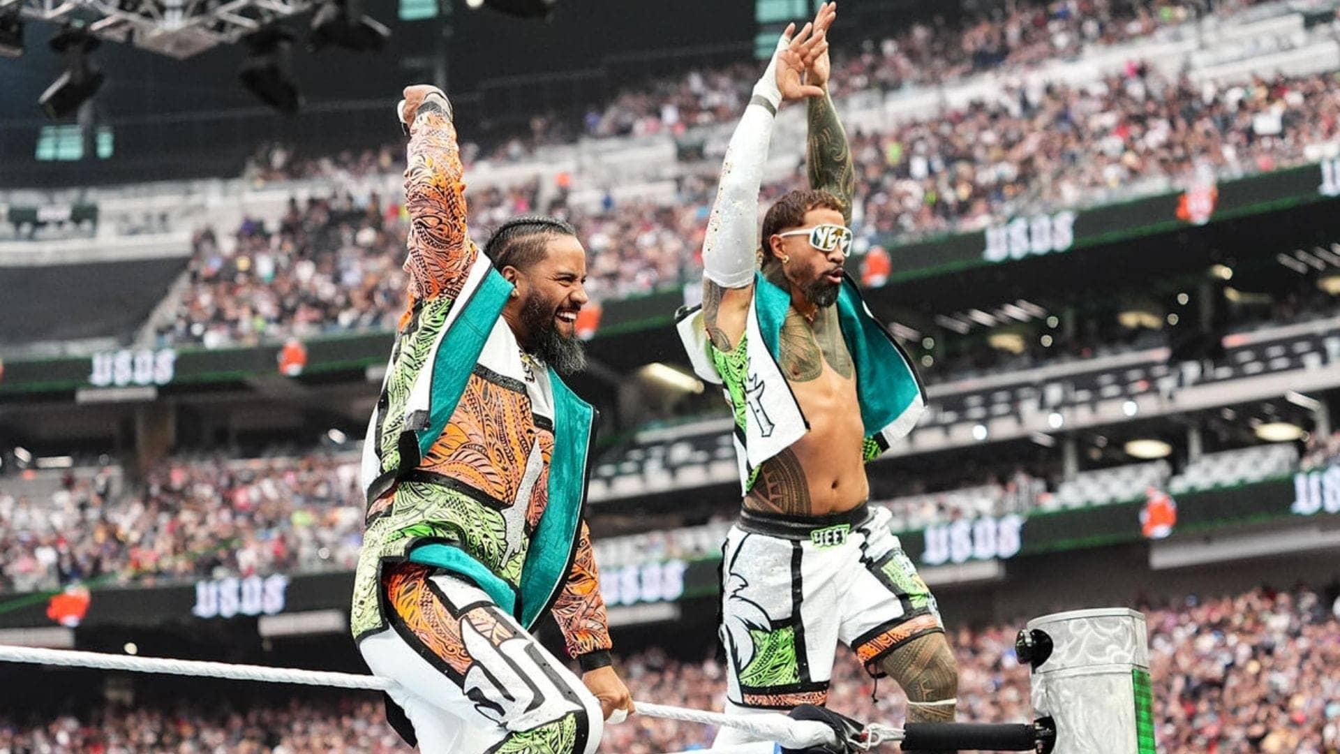Usos Tease Team-Up with Their New Samoan Werewolf Friend