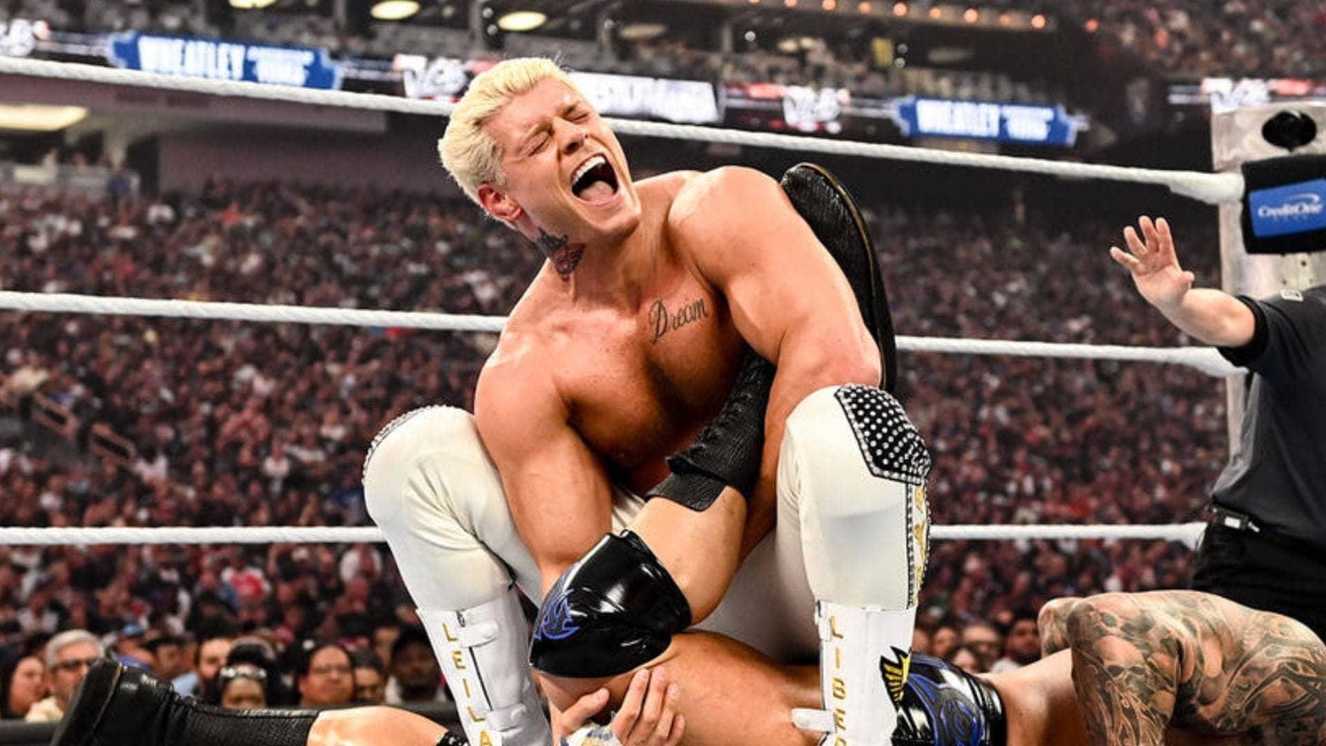 Cody Rhodes ki aankh band, WrestleMania mein chhuti!