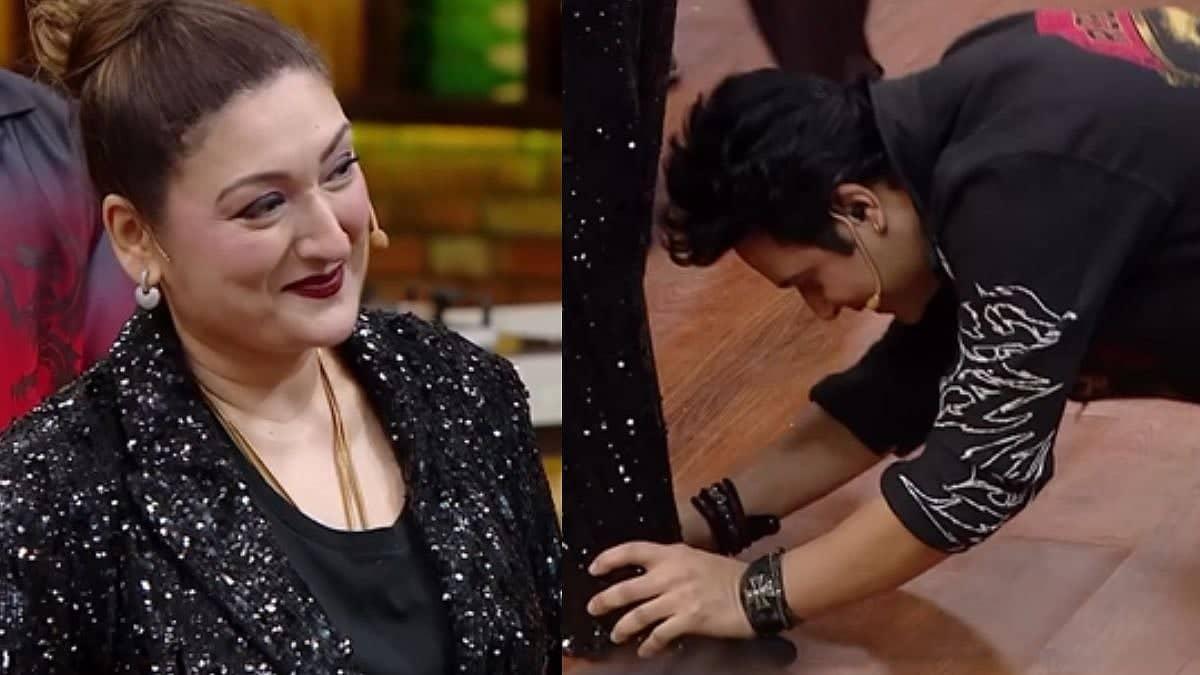 Krushna and Mami Sunita Reunite on Laughter Chefs 3 Set