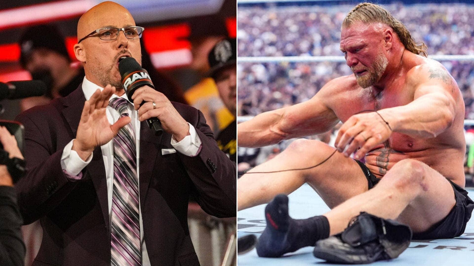 Adam Pearce's Heartfelt Shoutout to Brock Lesnar's Future