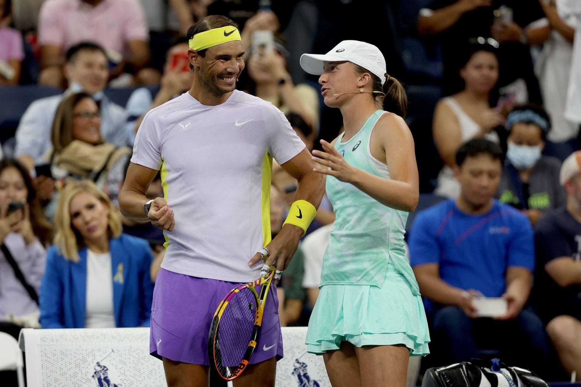 Iga Swiatek aur Nadal ke beta ka pyaara pal Madrid Open mein