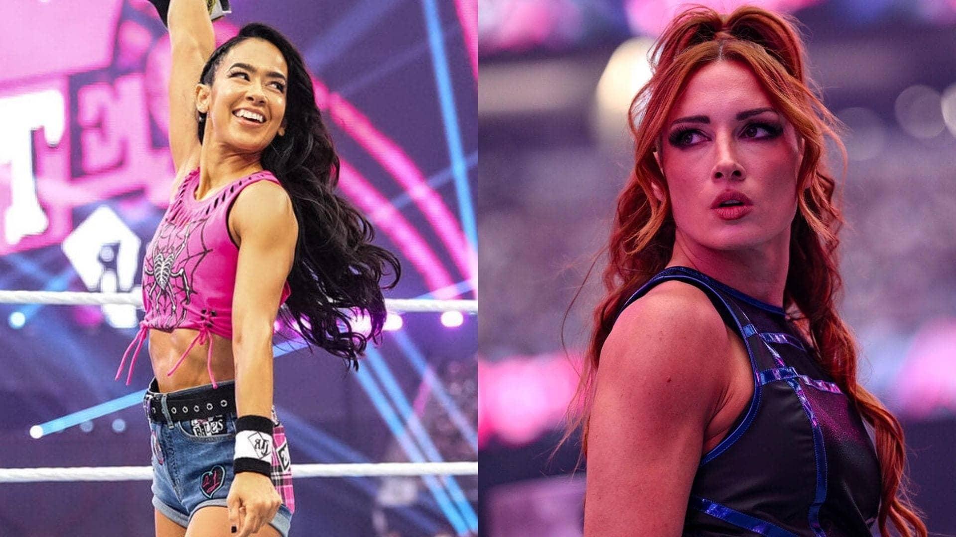 AJ Lee Calls on Roxanne to Smackdown Becky Lynch, Finally!