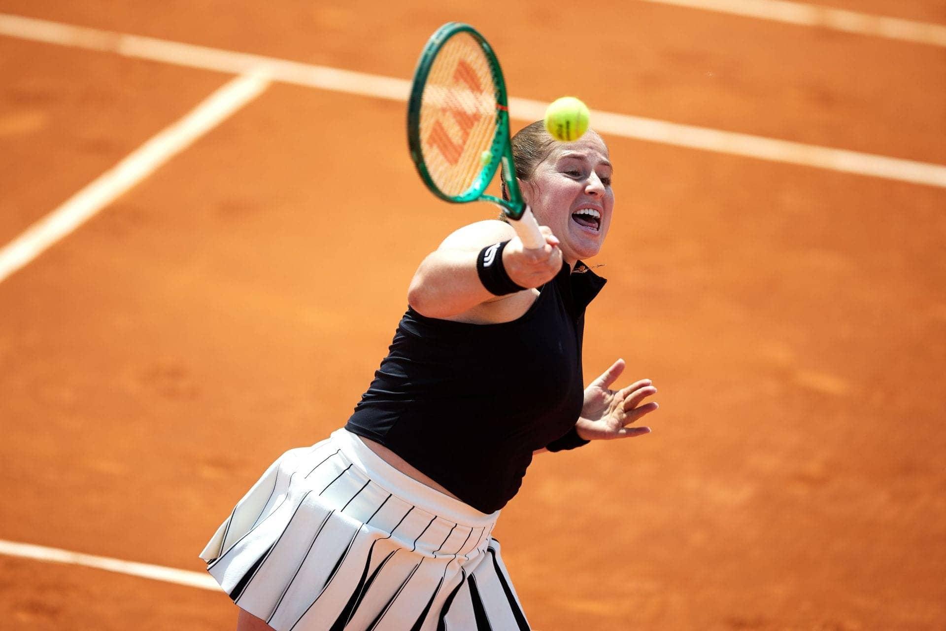 Jeļena Ostapenko's Racket Takes Flight in Madrid Open Madness