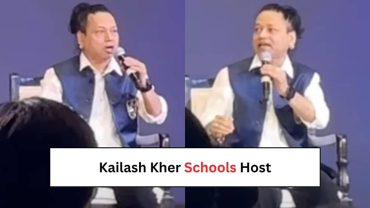 Kailash Kher Schools Host: Artists Aren't Karaoke Machines!