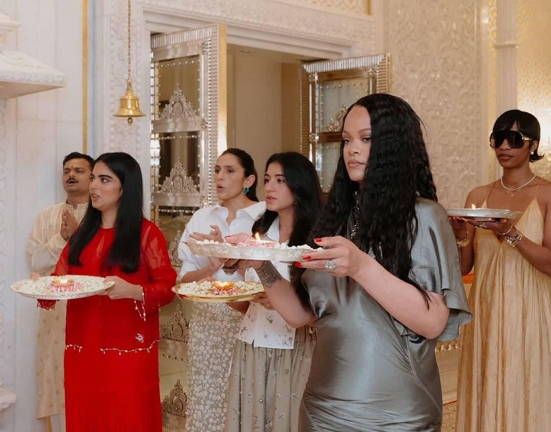 Rihanna's Enchanted Mumbai Soiree with the Ambani Clan