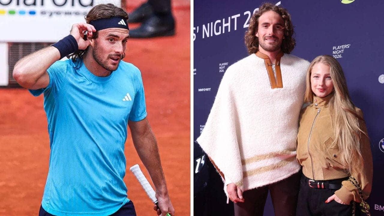 Stefanos Tsitsipas ka pyaar bhara kiss, Madrid Open mein chha gaya!