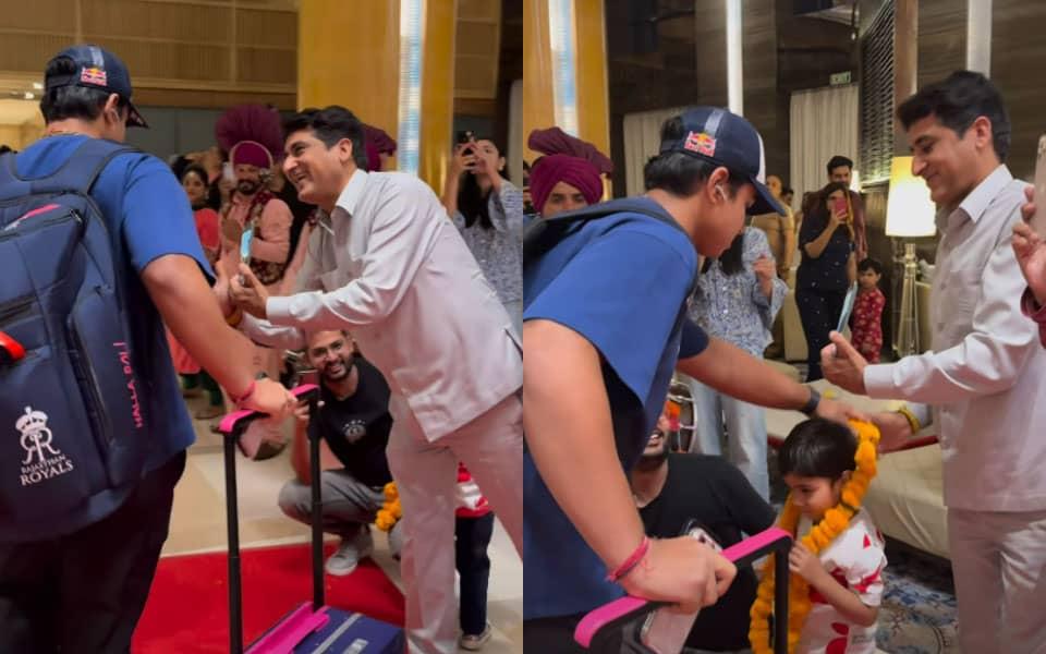 Vaibhav Sooryavanshi's Enchanting Gesture Captivates Fans