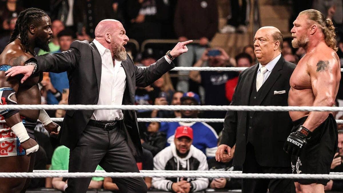 Brock Lesnar and Triple H: A Recipe for Disrespect!