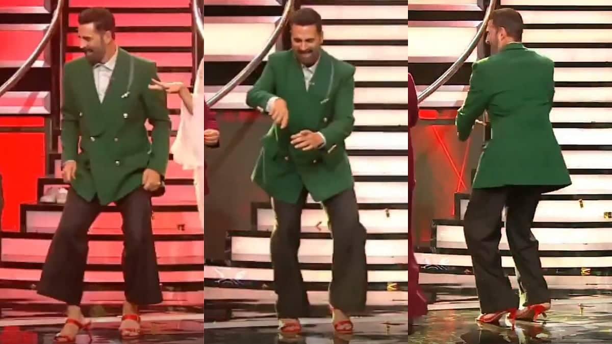 Akshay Kumar Dances in Heels, Breaks Them in Epic Style!