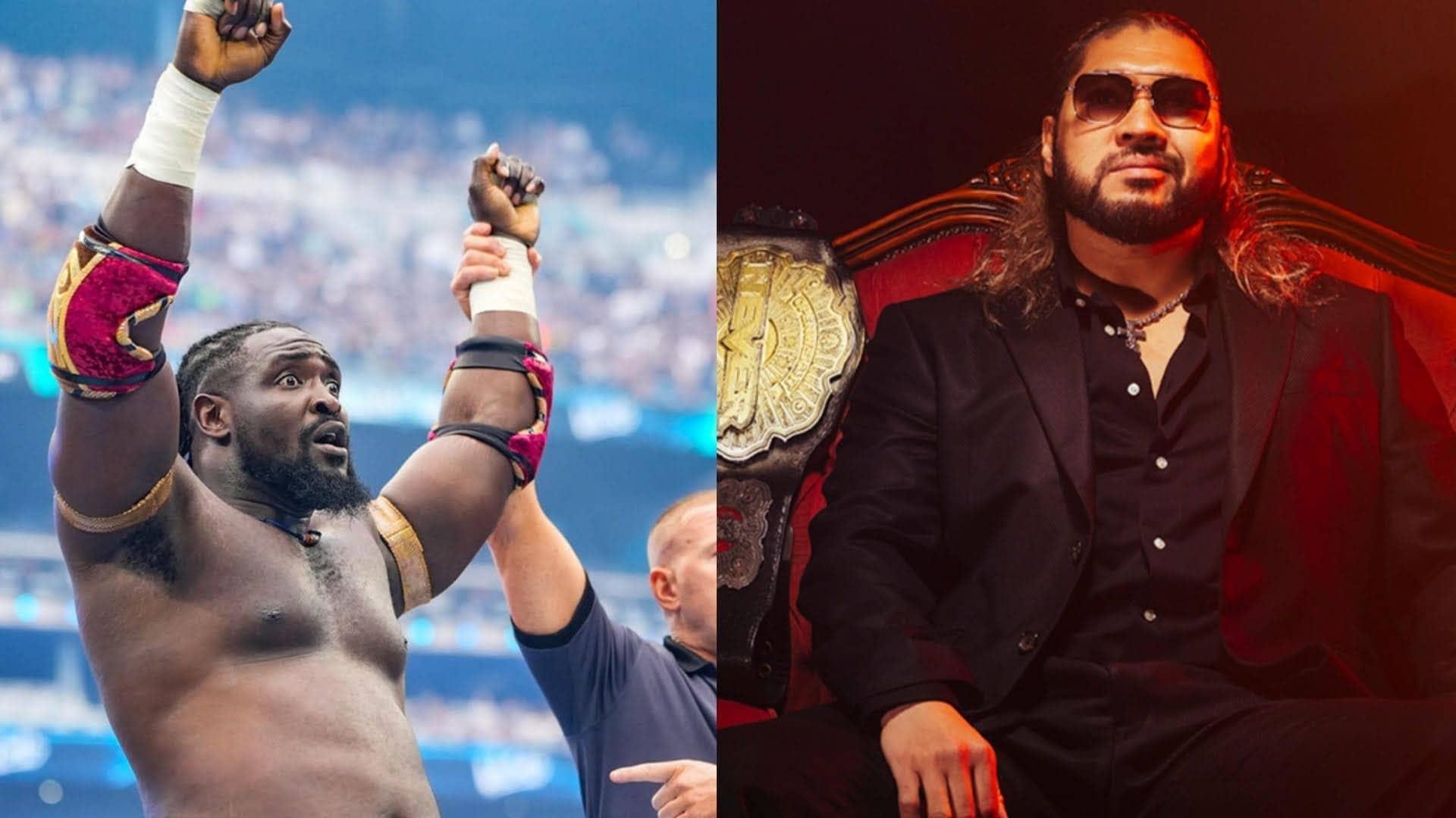 Oba Femi ka WWE RAW par open challenge ka jashn shuru